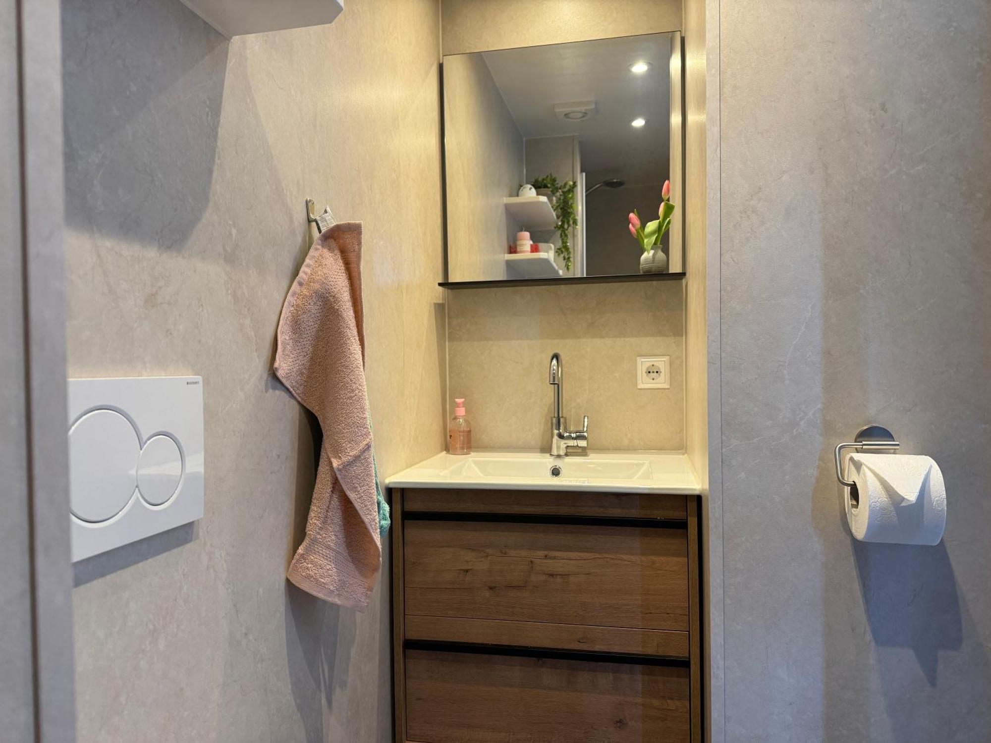 Hotelhuisjes Andijk Bagian luar foto